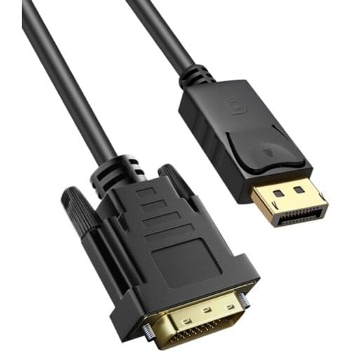 DP Display port Displayport to DVI cable 1.8M DP to DVI adapter cable converter Displayport in to DVI out for Projector Monitor