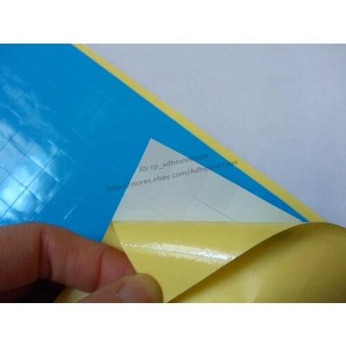 120pcs 10mm*10mm*0.25mm Two Sides Adhesive Thermal Conductive Glue Pad Sticky for LED Light, Chip, PCB DC/CD Case with Heat Sink