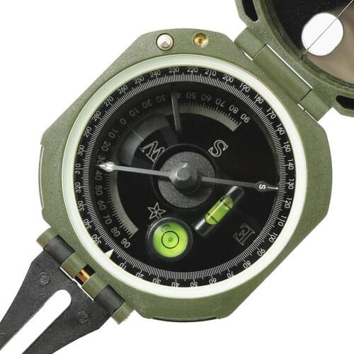 Outdoor Professional Survival Geological Transit Compass Measuring Slope Scale for Camping Hiking Outdoor Tools