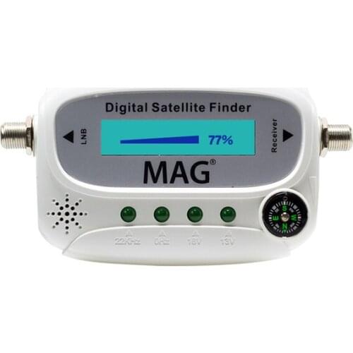 MAG MG-6300 LCD DISPLAY DIGITAL SATELLITE FINDER