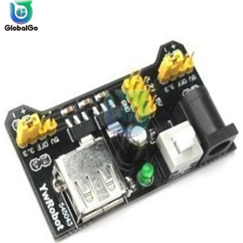 MB102 Breadboard Power Supply Module 3.3V 5V For Arduino Solderless Bread Board Voltage Regulator DIY