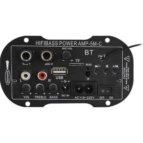 Car LIVE Bluetooth 5.0 Mini Digital Amplifier Audio USB Amplifier Mono BT Function Speaker Stereo Audio AMP Module Home Music