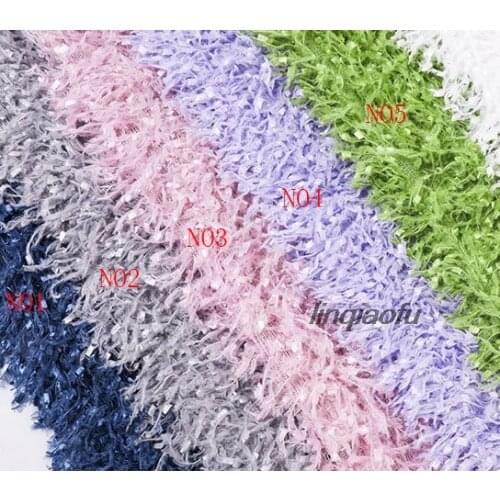 New plush tassel fabric, high-end fashion fabric