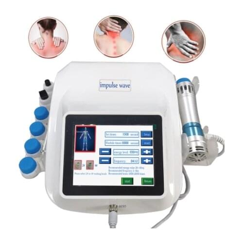 Newest Professional ED Electromagnetic Extracorporeal Shock Wave Therapy Machine waist Back Body Massage Pain Relief