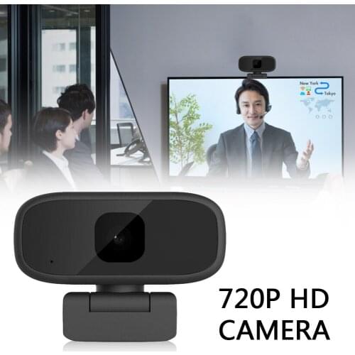 USB Driver Free HD Webcam with Built-in Omnidirectional Microphone Web Camera Widescreen Video Work Home Accessories