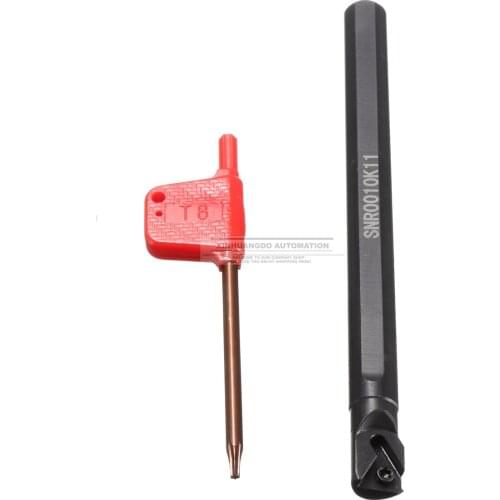 SNR0010K11 Internal Lathe Threading Boring Bar Turning Tool Holder + Wrench