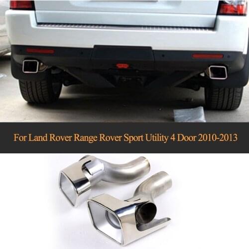 Exhaust Pipe Exhaust End Pipes Auto Mufflers Case for Land Rover Range Rover Sport Utility 4 Door 2010-2013