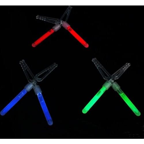 Women Girl Kids Glow Stick Earrings Fluorescent Ear Studs for Carnival Rave Party Dance Wedding Decoration Christmas