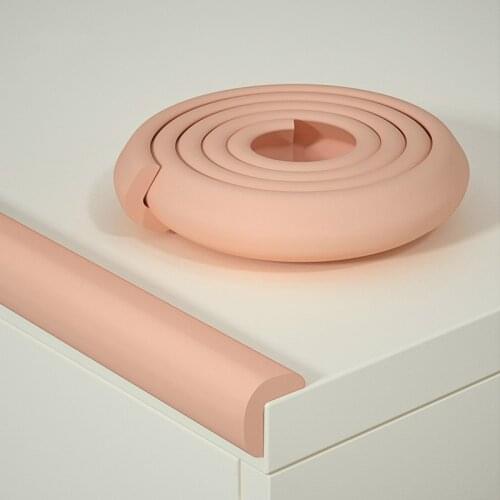 1Pcs Pink Edge & Corner Guards2M Baby Safety Children Protection Furniture Angle Child Safety Table Protector Tape