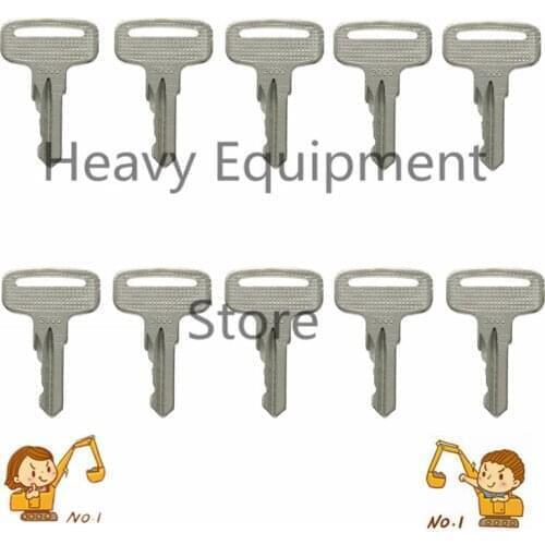 10pcs key for Wacker Neuson Roller Heavy Equip 160431, 6896,Landpride Zero Mwr160431 free shipping