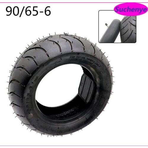 11 inch 90/65-6 Vacuum Tire Thickening Tubeless Tyre for Electric Scooter Parts High Quality