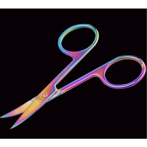 300pcs Stainless Steel Eyebrow Trimmer Scissors Eye Brow Shaver Knife Hair Removal Beauty Makeup Tools