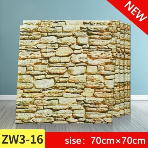 3D Wallpapers Stickers Retro Brick for Living Room Bedroom DIY wall Decor Self adhesive Waterproof Wall Covering Wallpaper