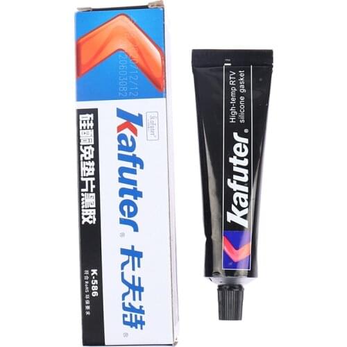 55g K-586 Black Silicone Free-Gasket Waterproof To Oil Resist High Temperature Sealant Repairing Glue