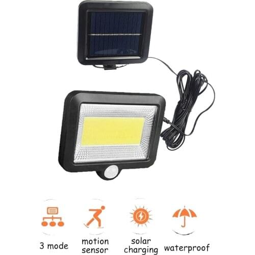 56/30 LED Solar Lights Outdoor Solar Lamp Motion Sensor Rechargeable Solar Light secuirty Lamps Waterproof Wall Street Lights