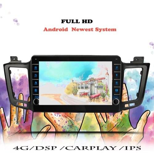 Android 10 Car Radio For Toyota RAV4 XA40 5 XA50 2012 2013 2014 - 2018 Multimedia Player Navigation GPS 2 din DVD Tape Recorder