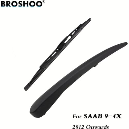 BROSHOO Car Rear Wiper Blades Back Windscreen Wiper Arm For SAAB 9-4X Hatchback (2012 Onwards) 300mm,Auto Accessorie Styling