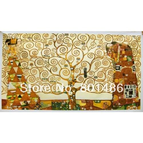 The Tree of Life, 1909 Gustav Klimt handmade oil painting reproduction Austrian painter Gustav Klimt