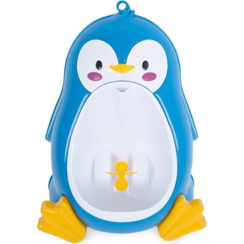 Baby Boy Potty Toilet Training Penguin Children Stand Vertical Urinal Boys Pee Infant Toddler Wall-Mounted