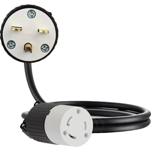 JORINDO NEMA 6-15P TO L6-30R American standard industrial grade power conversion line,6-15P plug to L6-30R socket,15A/30A