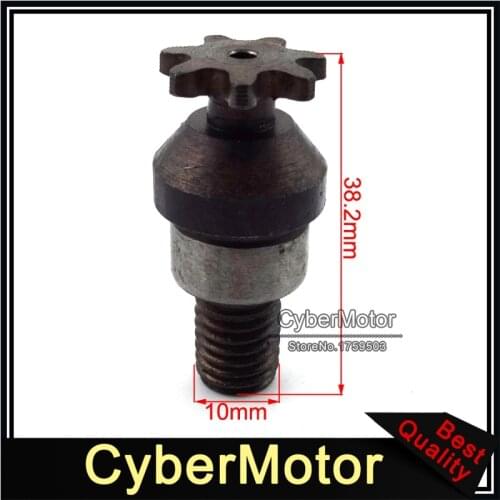 25H 7 Tooth Clutch Drum Gear Box Front Pinion Chain Sprocket For 2 Stroke 47cc 49cc Engine Pocket Bike Mini Moto Kids ATV Quad