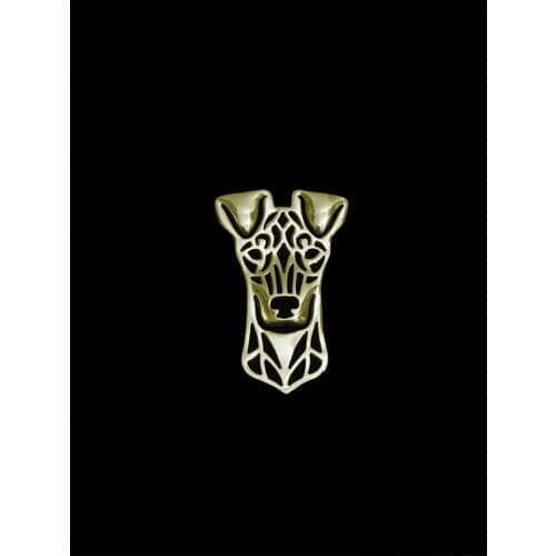 Trendy personalized Standard Manchester Terrier animal brooches men brooches fashion jewelry