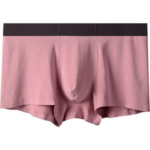 Plus Size Underwear Mens Modal Boxer Shorts U Convex Pouch Boxershorts Trunks Breathable Mens Boxers Cueca Hombre Underpants