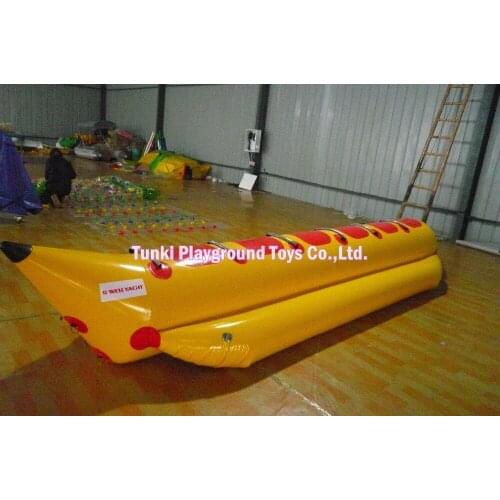 Inflatable banana boat ride