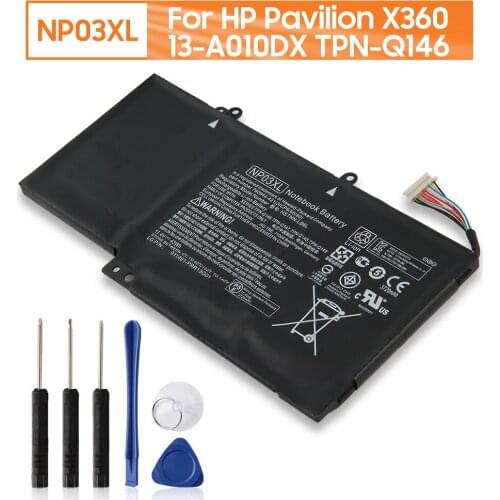 Original Replacement Laptop Battery NP03XL For HP Pavilion X360 13-A010DX HSTNN-LB6L T13-A010DX 15-U010DX 13-A110DX TPN-Q147