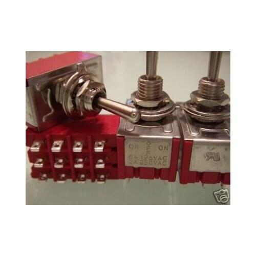 PCK 20 R- 4PDT CENTER ON OFF ON SWITCH UL STANDARD