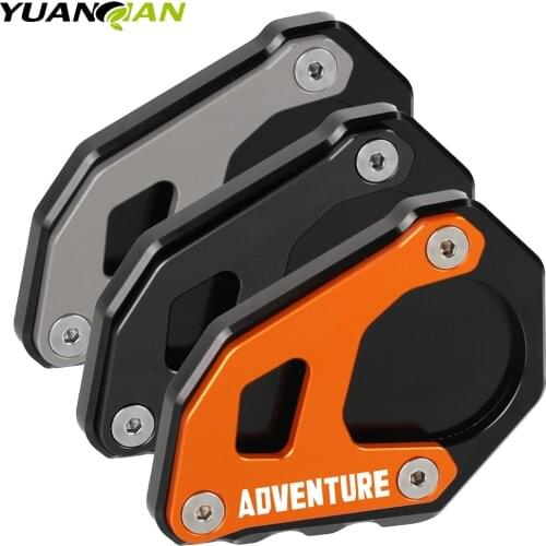 Fit For 390 ADV Adventure 2019 2020-2021 Motorcycle accessories Kickstand Side Foot Stand Enlarger Extension Enlarger Pate Pad