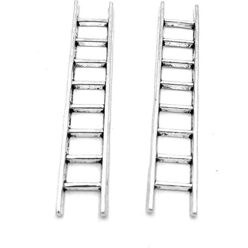 20pcs Ladder charms pendant 51x10mm antique silver ornament accessories jewelry making DIY base material