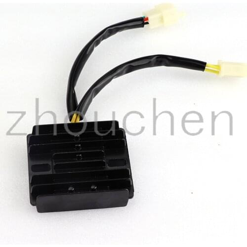 6 Wire Motorcycle 11 Stage Full Wave Rectifier Black Voltage Regulator For Engines Off Road Motocross DQ-102