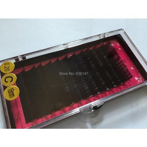 BFF Brand Eyelashes 0.2J/B/C/D 9-16mm bright black faux mink eyelash Makeup Fake False Eye Lash Individual Eyelashes extension