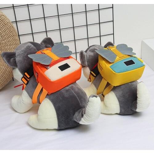 Pet Backpack Small Backpack Lanyard Adjustable Bag Rucksack Zipper Daypack Pet Mini Carrier Pet Supplies Mascotas