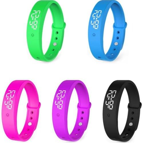 V9 Smart Temperature Measurement Bracelet Intelligent Vibration Reminder For Monitoring Body Temperature Early Warning Band