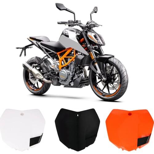 Front Name Number Plate Replacement for SX SXF XCF 125-525 EXC 350 450 530 XCW XCF Dirt Bike Motocross