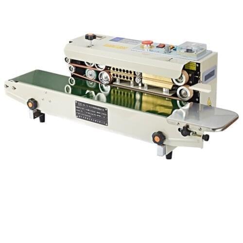 220V 850W Automatic Sealing Machine Continuous Sealing Machine FR-770 Aluminum Foil Plastic Film Sealing Machine