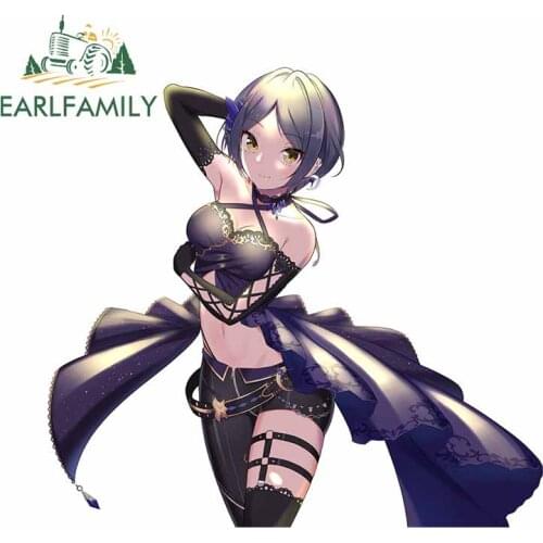 EARLFAMILY 13cm x 12cm For Anime Car Stickers DIY Custom Printing Decal Vinyl Material Scratch-Proof Suitable for VAN RV JDM