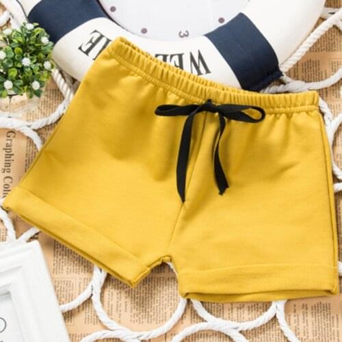Jersey Shorts Kids Unisex for Girls Children Portable Short Pant Summer Cotton Boys Beach Shorts Baby Summer Cool Clothing