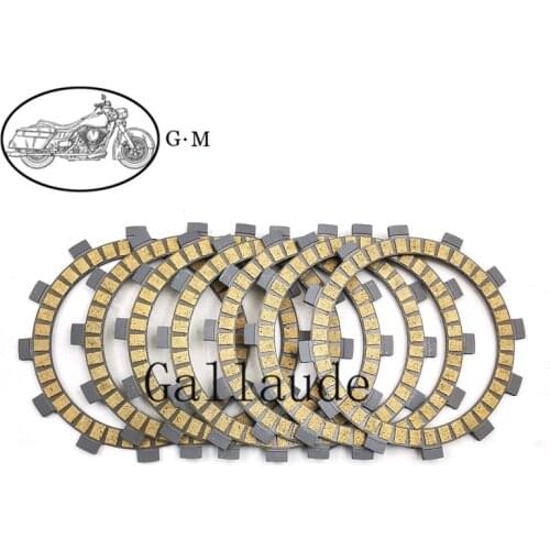 Carbon Fibre Friction Clutch Plates Disc For Kawasaki KDX125SR KDX200 KL250 Super Sherpa KLX250 D-Tracker KLX250S KLX300R