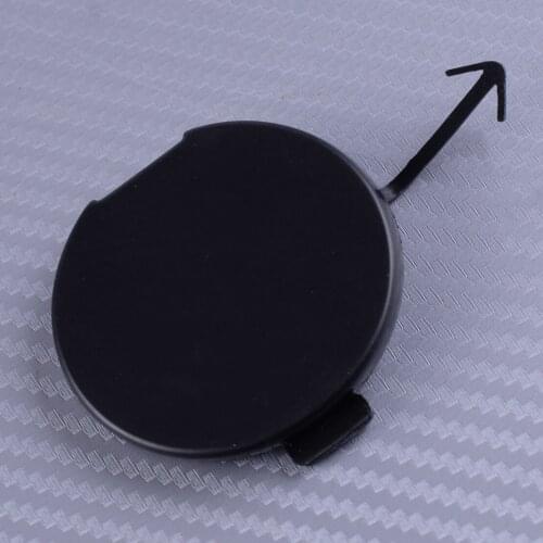 DWCX Plastic Front Bumper Tow Hook Eye Cover Cap Black Fit for MITSUBISHI Lancer 2008 2009 2010 2011 2012 2013 2014 2015 2016