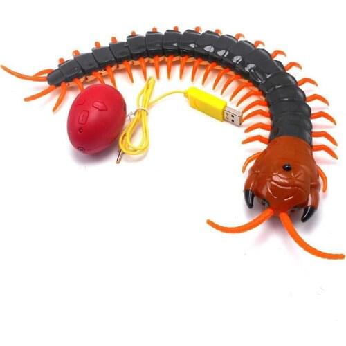 Electric RC Simulation Centipede Insect Rechargeable Model Halloween Tricky Toy