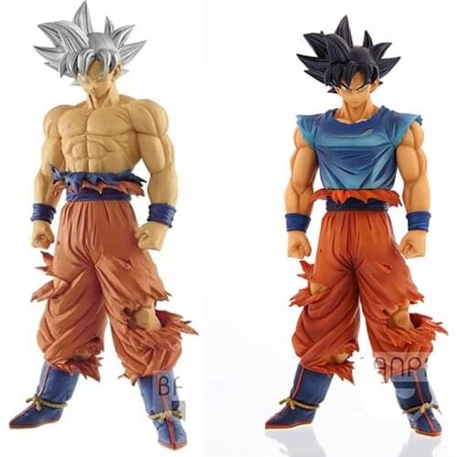 Dragon Ball Son Goku Figure white hair and black hair collectible model doll desk decoration birthday Christmas gift toy