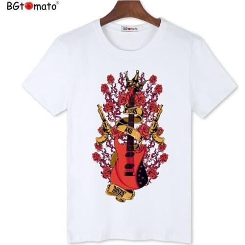 BGtomato Creative design T-shirt Hot sale art shirt men Cool clothes summer Tops for men New design casual Tees shirts