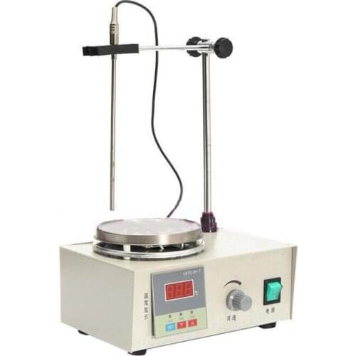 Lab Stirrer mixer Magnetic Stirrer with heating plate hotplate mixer 220V temperature dispaly