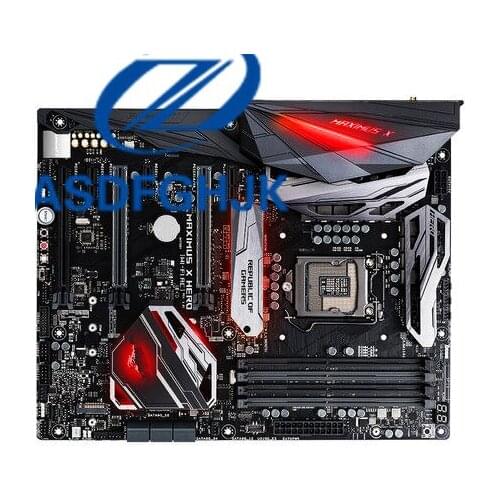 For Asus MAXIMUS X HERO ROG Computer Z370 Motherboard M10H Support LGA1151 DDR4 4133MHz Dual M.2 USB3.1 ATX Gaming Motherboard