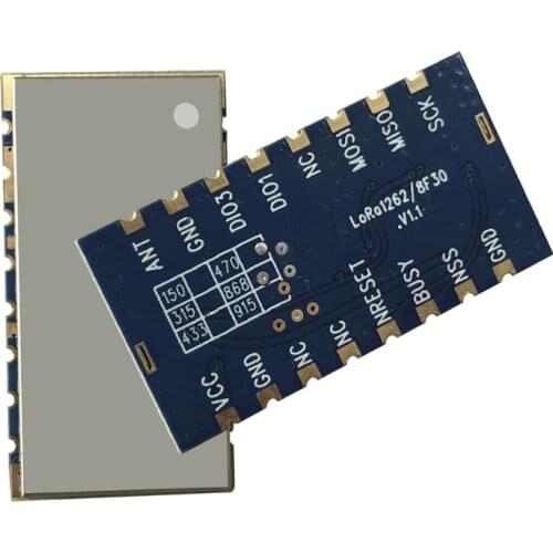 2pc/lot lora1268F30 1.5W 433MHz SX1268 High Sensitivity -148dBm low current SPI port Lora Module