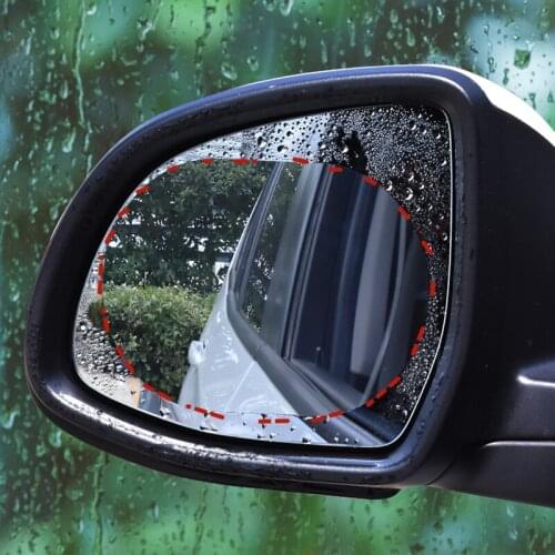 New Car Rearview Mirror Protective Film Window Clear magic Waterproof decoration Car styling Anti Fog Rain Film Auto Accessories