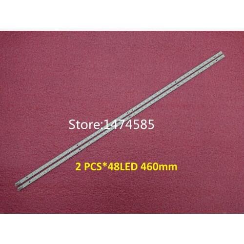 New! 2 PCS*48LED 460mm SLED CT400H2-48 109-132-15 for 40"LTA400HM01 G40V40043112001 G40V40043112002